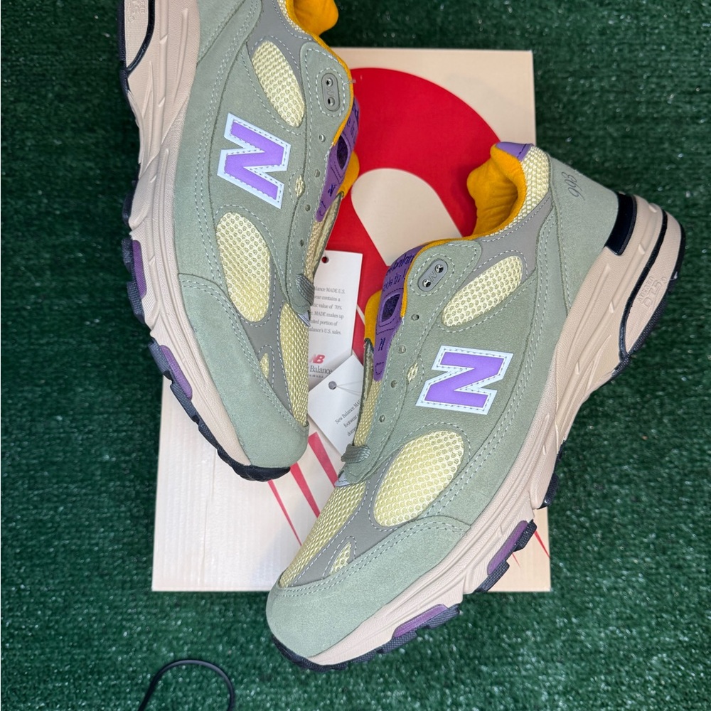 NEW New Balance 993 MiUSA ‘Olive Leaf Maize’ Men’s Size 10.5 U993OL